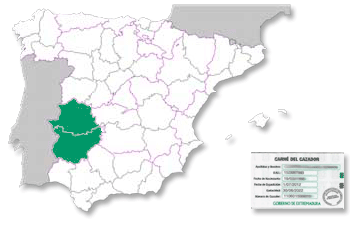 Licencia de Caza Extremadura