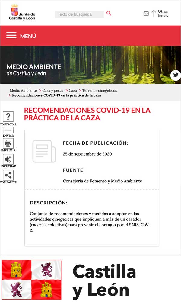 Protocolo Covid Castilla leon 00