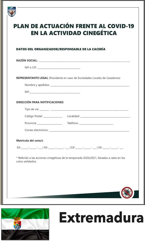 Protocolo Covid Extremadura 00
