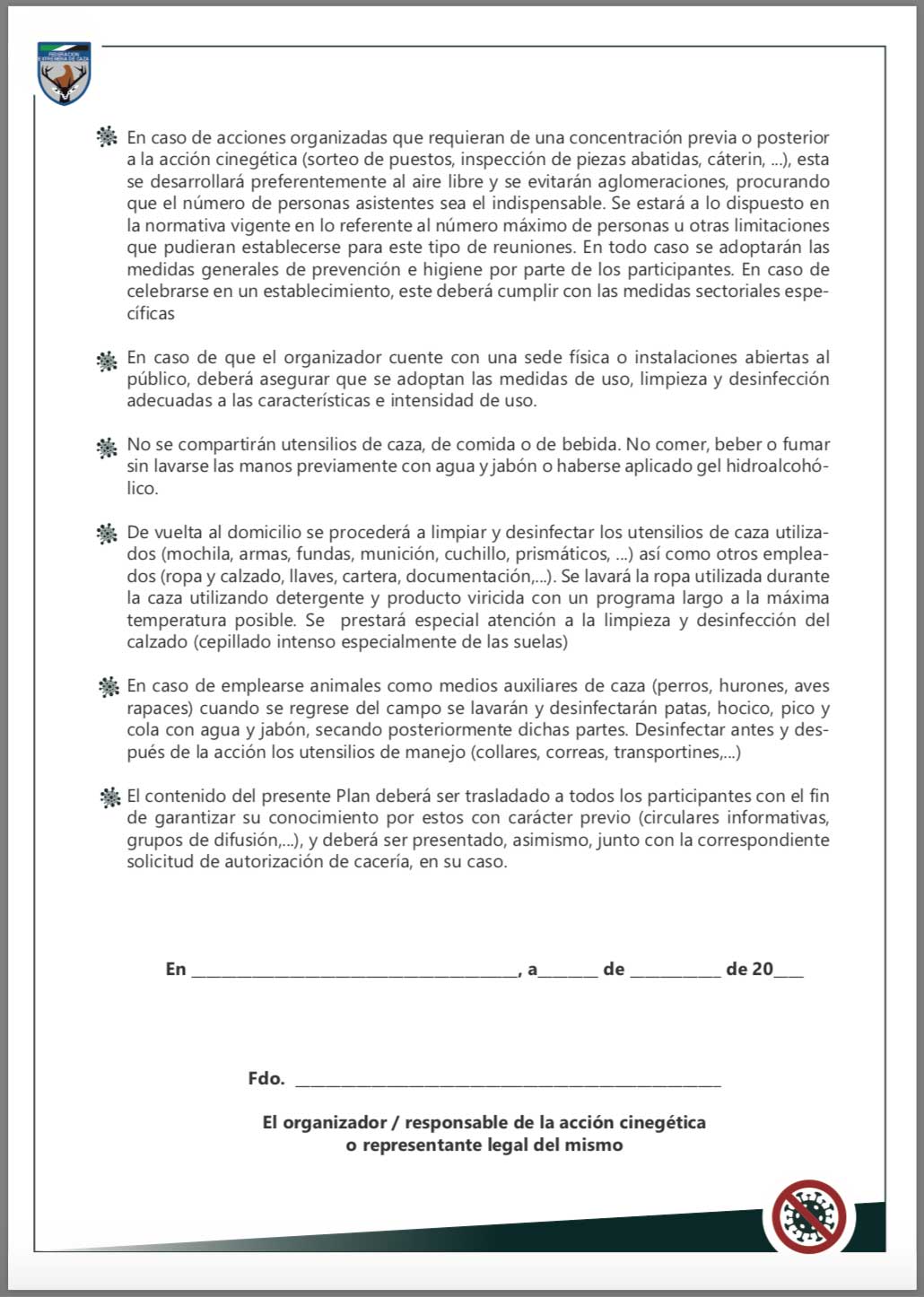 Protocolo Covid Extremadura 04