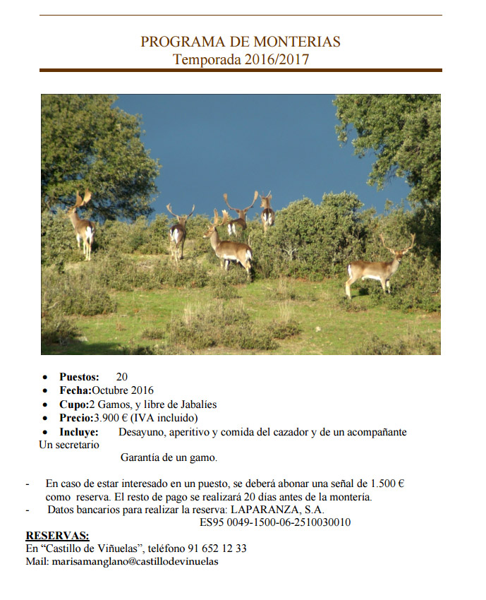 Programa2015CastilloVinuelas
