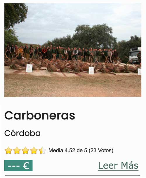 Carboneras (CO) | 22 oct