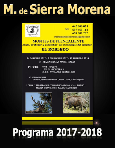 Programa20172018MonterosdeSierraMorena