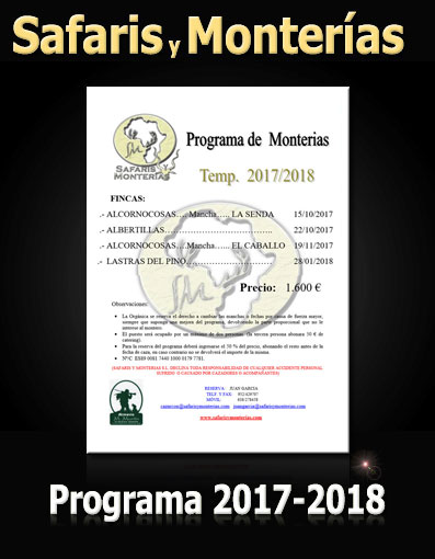 Programa20172018SafarisyMonterias