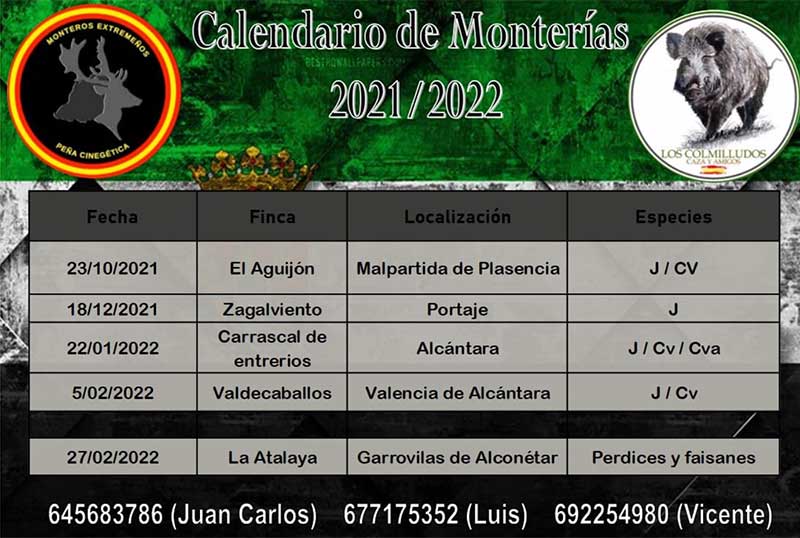 Programa monterias colmilludos 2021